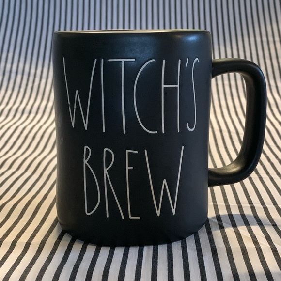 Rae Dunn Other - Witches Brew by: Rae Dunn ( Black ) pottery mug style